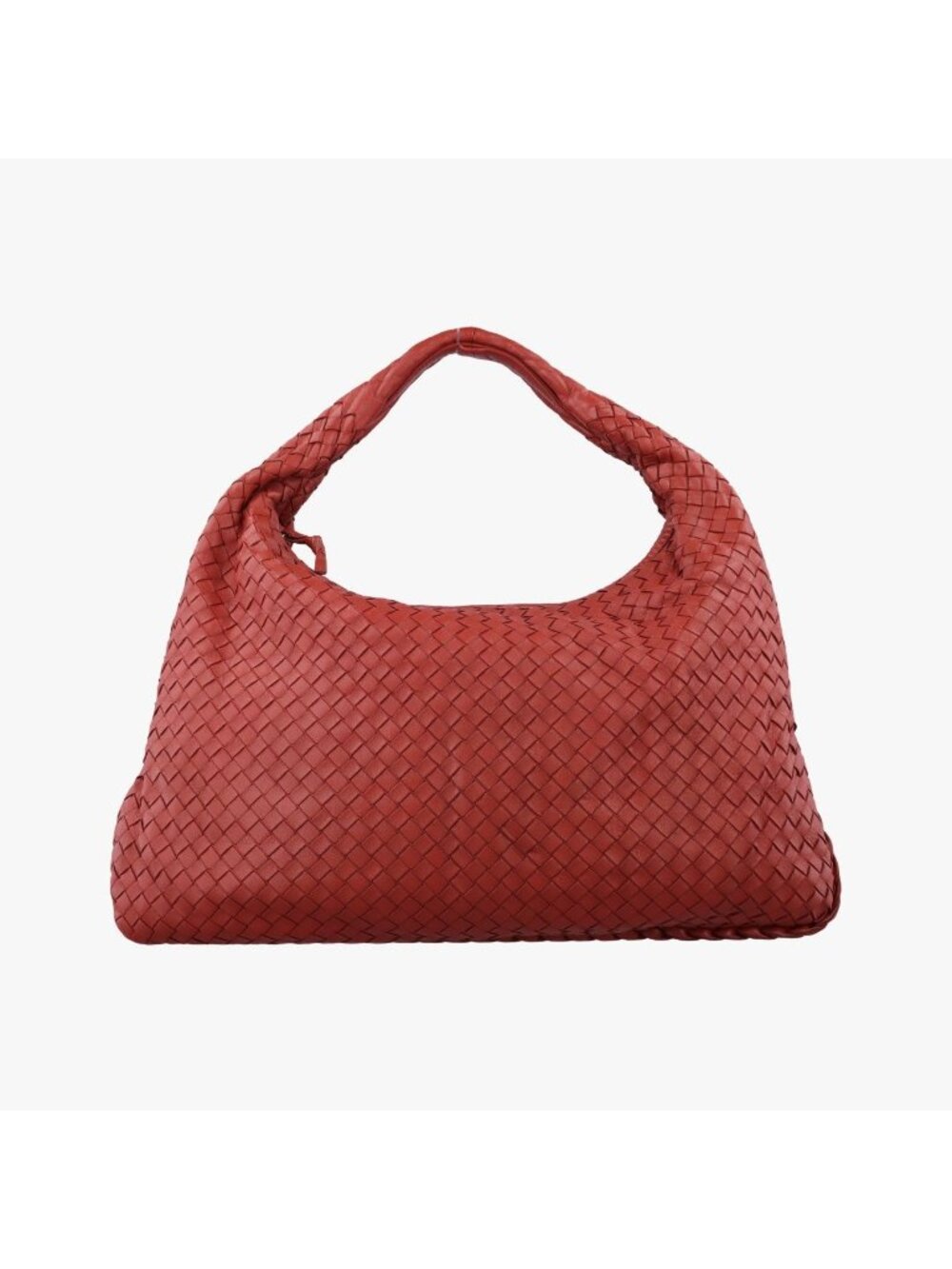 Bottega Veneta Intrecciato Red Lambskin